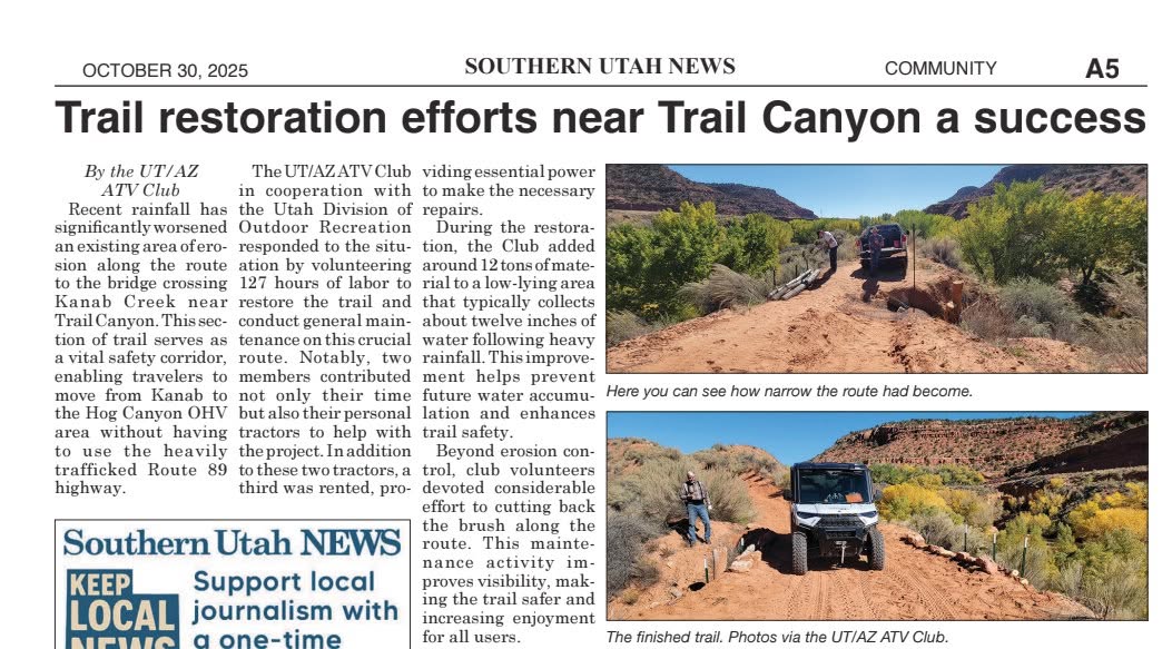 October 2025 Trail Canyon restoration